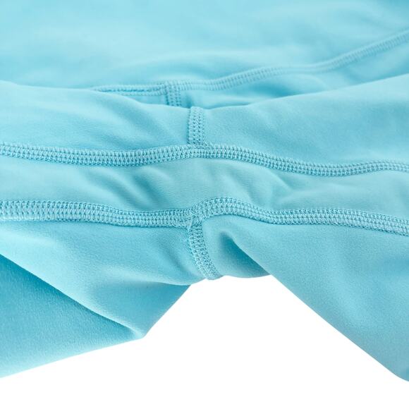 Lululemon Align High Rise Short 6" inseam Cyan Blue Size 8 Pilates Princess Yoga - Picture 8 of 9